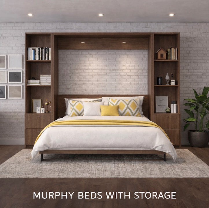 MURPHY BEDS WITH STORAGE