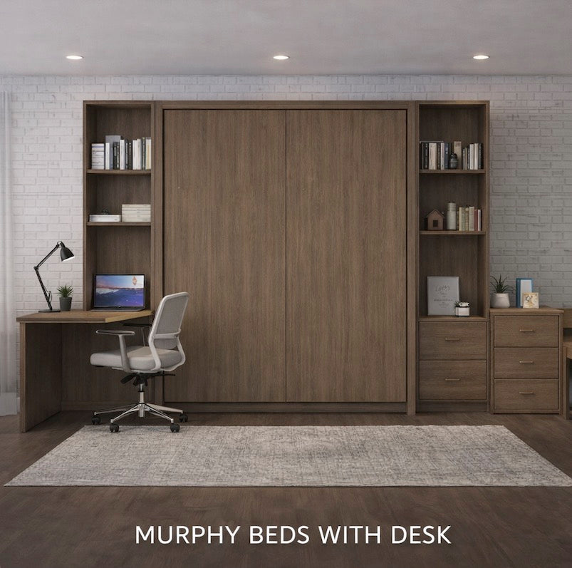 MURPHY BEDS WITH DESK